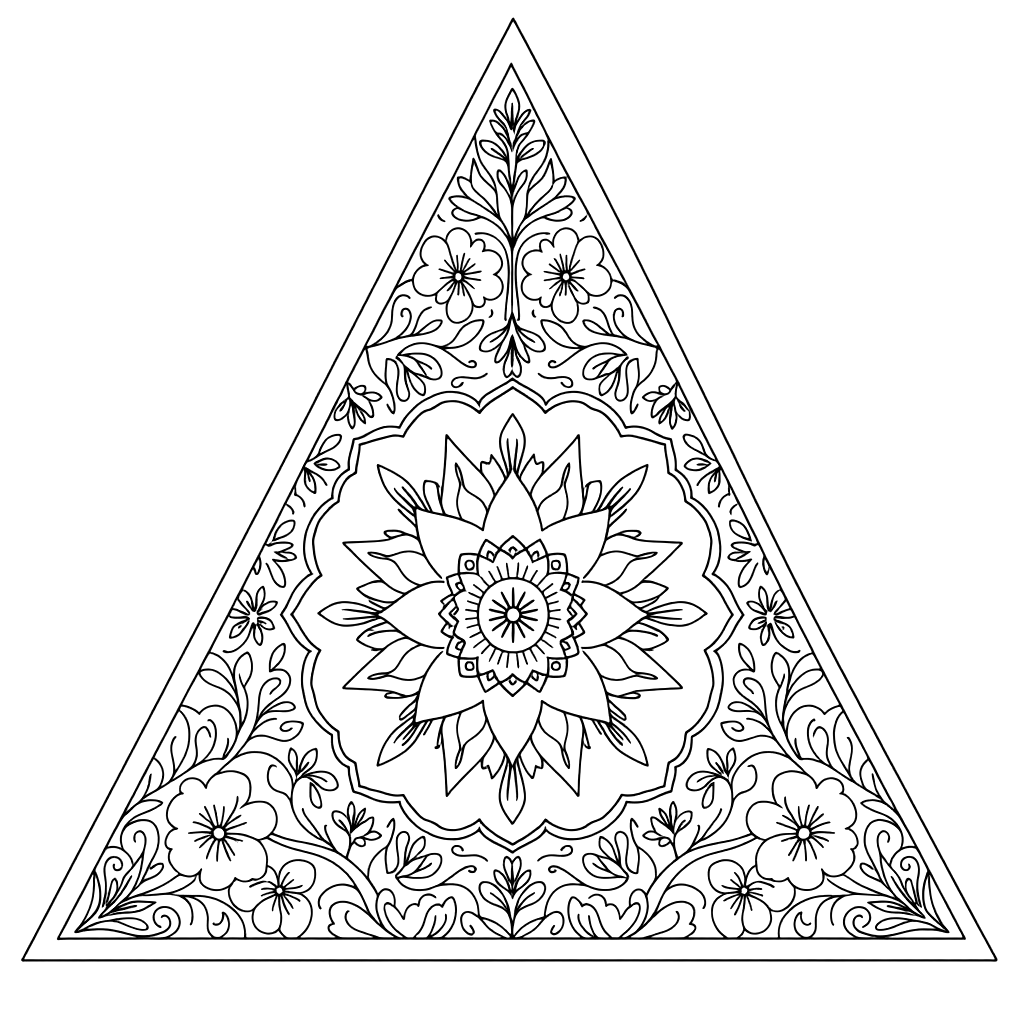 A ghibli style coloring page